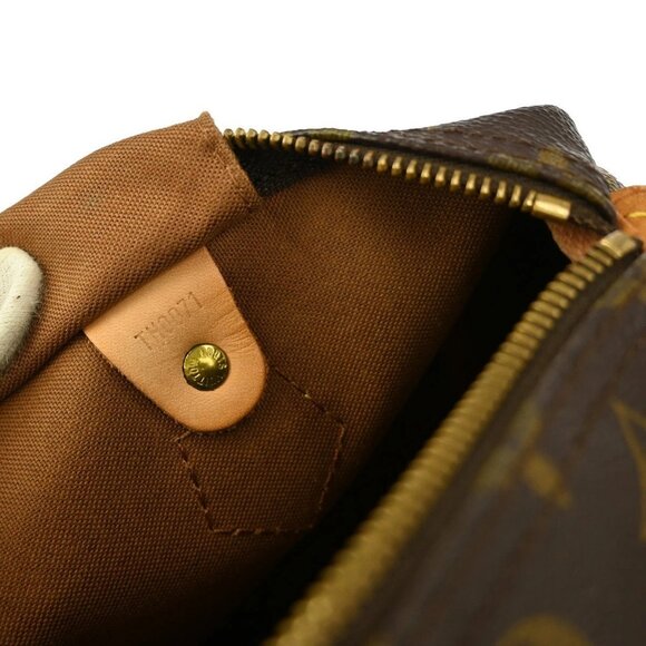 LOUIS VUITTON SPEEDY 30 HANDBAG PURSE MONOGRAM CANVAS M41526 TH0071 YQ04706 BN04 - Picture 10 of 10